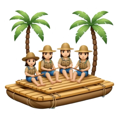 apache zookeeper on a raft sticker