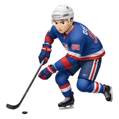 USA Hockey sticker