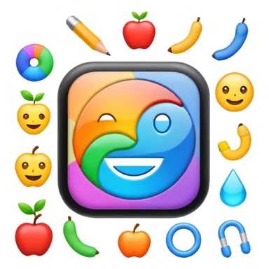 digital educational project sticker