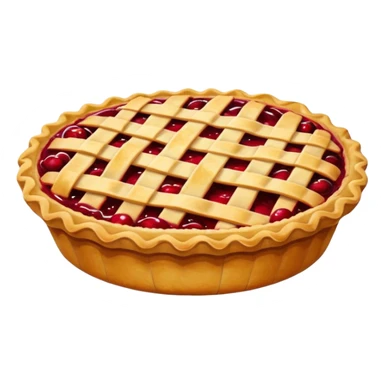 cherry pie sticker