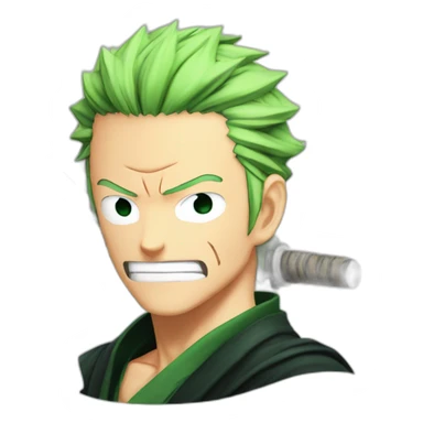 One piece zoro katana enma sticker