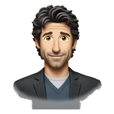 patrick dempsey sticker