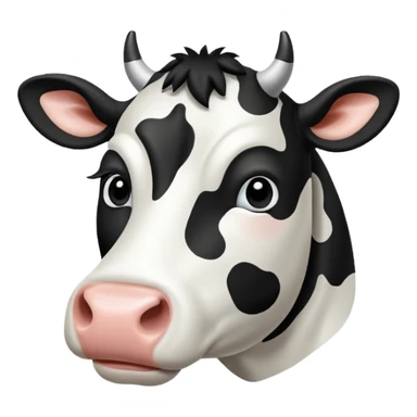 cow print pattern sticker