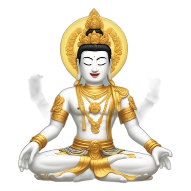 Avalokiteshvara 1000 arms sticker