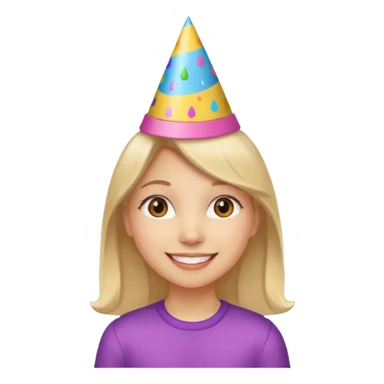 Birthday girl wish sticker
