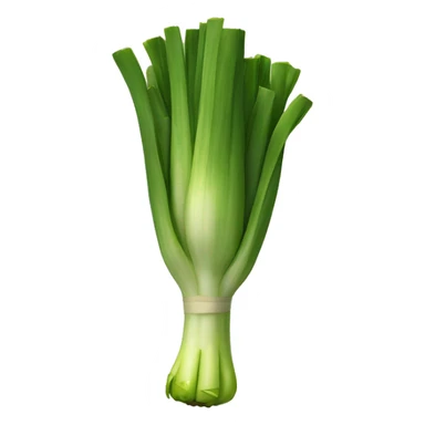 a leek sticker