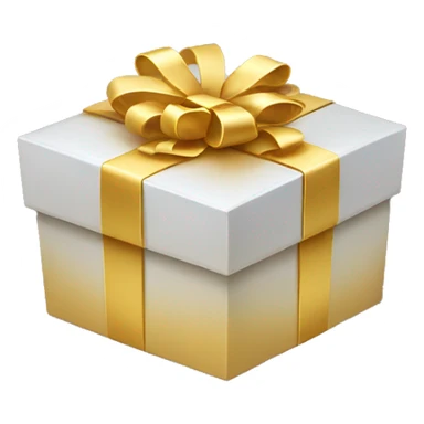 Golden Giftbox. sticker