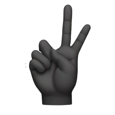 SF hand sign sticker