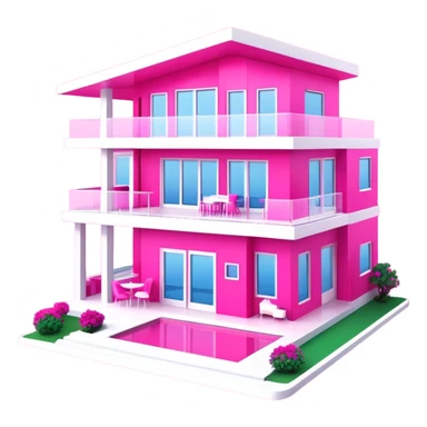 Real Life Barbie Dream House sticker