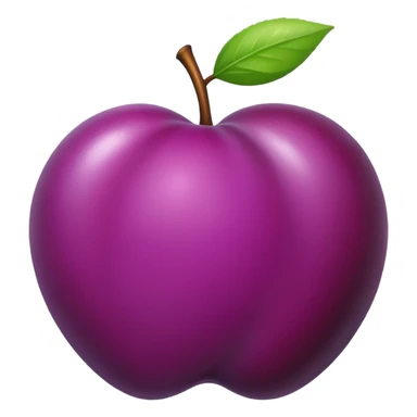 plum sticker