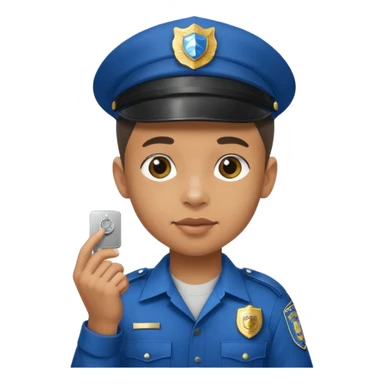 Ragazzo con cappello Nike mulatto che col Police in su sticker