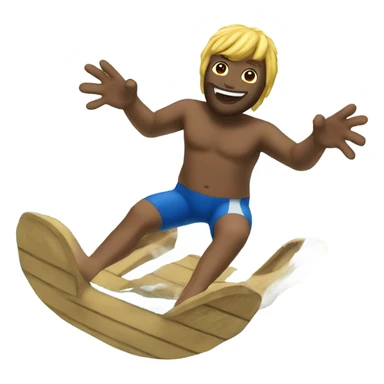 Swimming in heaven sticker