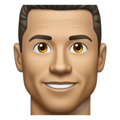 Cristiano ronaldo réaliste sticker