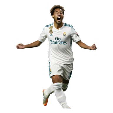 Jude bellingham goal celebration for real madrid sticker