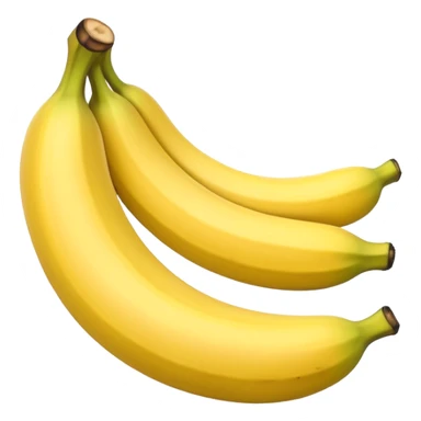 cartoon single banana emoji sticker