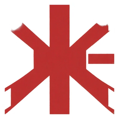 symmetrical canadian flag sticker