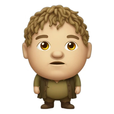 fat ent lord of the rings sticker