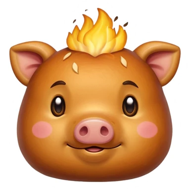 roasted pork sticker