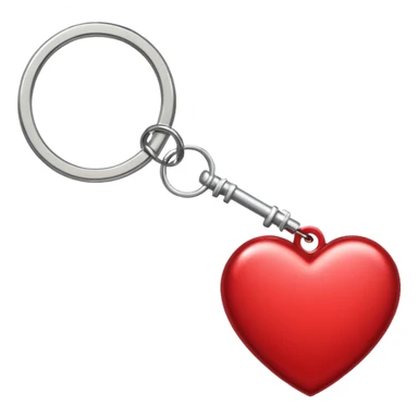 key ring heart valentines day sticker