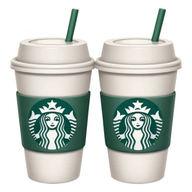make a couple star bucks emojis and only make one cup sticker