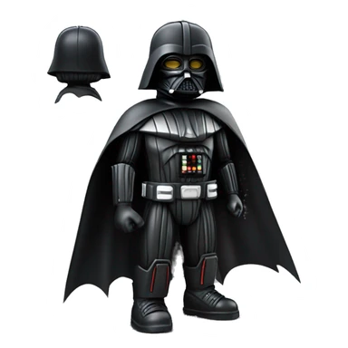 Darth Vader themed sporty Batman  1936 Cord  sticker