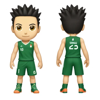 Shikamaru avec le maillot de l’Algérie  sticker