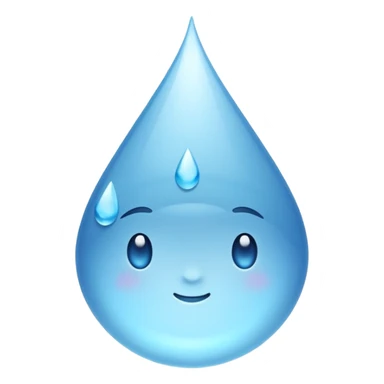 gota de agua sticker