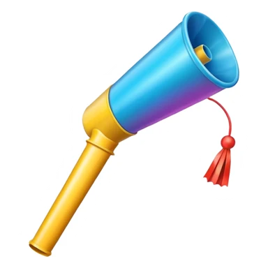 party blower sticker