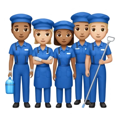 hotel cleaners sticker