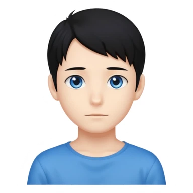 Naruto Anime style boy head no band head sticker