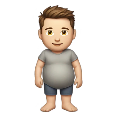 Elon musk pregnant full body sticker