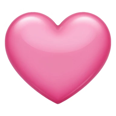 Pink beautiful shining heart  sticker