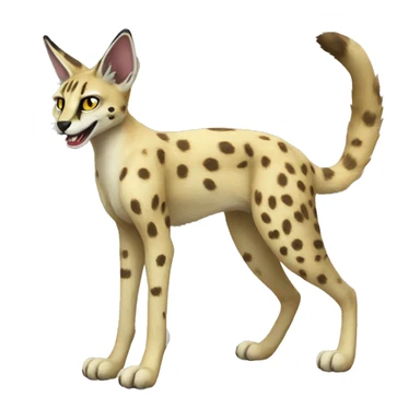 Sergal-Serval-Vernid full body sticker