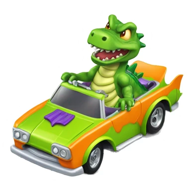 Hot wheels rugrats reptar 1car  sticker