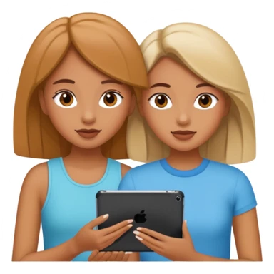 Bestir on iPad with bestie sticker