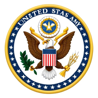 United States Army logo sticker