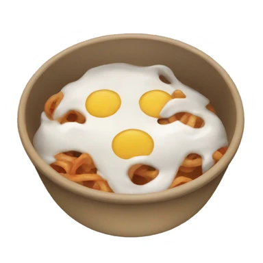 A single chimchanga (the dish) sticker