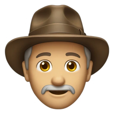 Indiana jones enfadado sticker