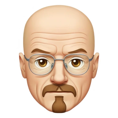 Walter white from breaking bad sticker