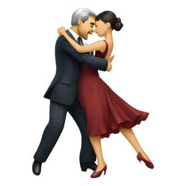 Dancing Argentine tango  sticker
