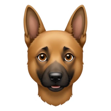 Belgian malinois dog  sticker