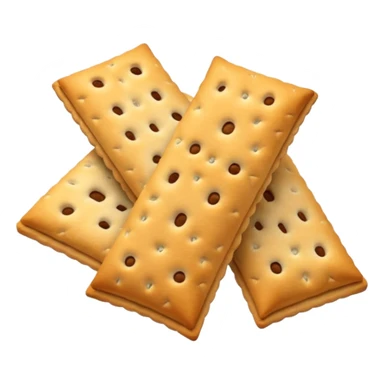 un tas de crackers aux graines sticker