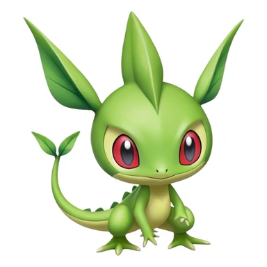  Treecko-Celebi full body sticker