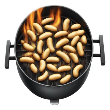 Grilling beans  sticker