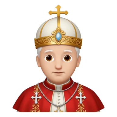 Pope Leo with Mozetta sticker