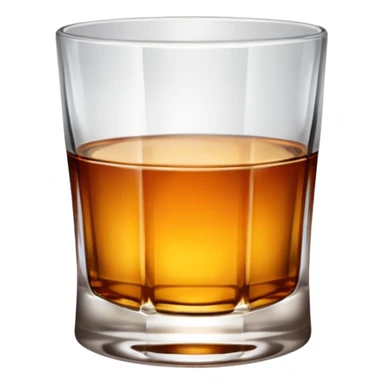 glass of whiskey, no splashes sticker