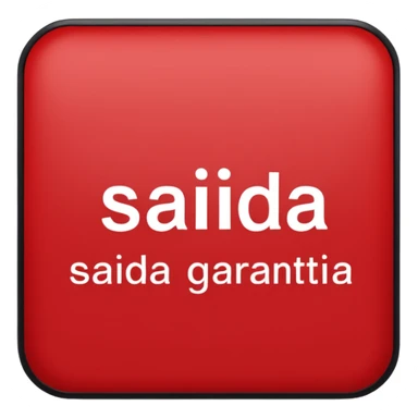saida garantia banner sticker