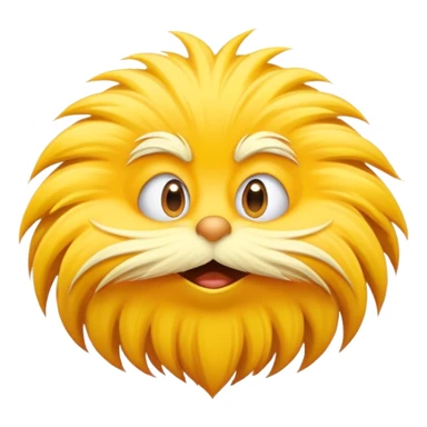 Lorax emoji sticker