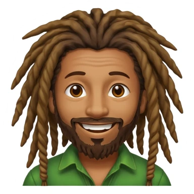 Shaggy Reggae Singer sticker
