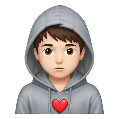 Hoodie boy heartbreaker sticker